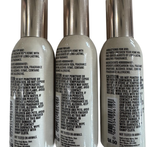 White Barn Vanilla Bean Room Spray Set - Picture 2 of 2